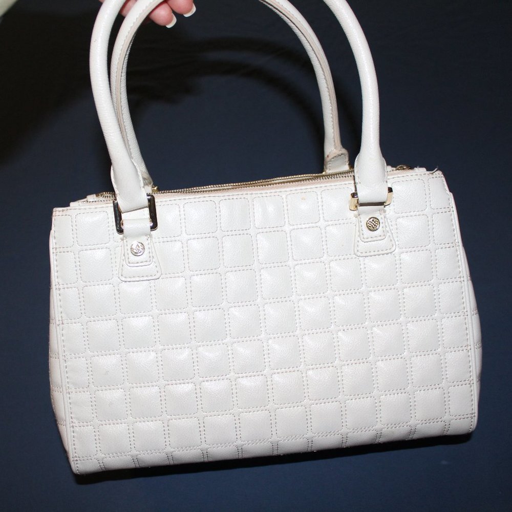 White handbag